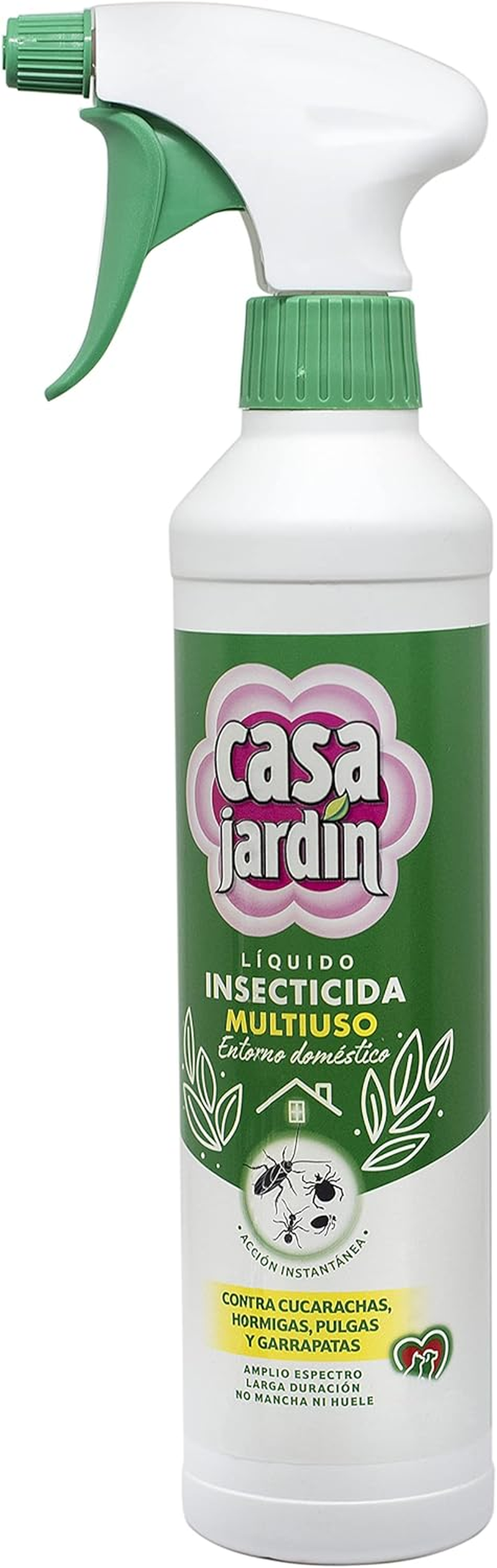 CASA JARDIN | Insecticida Líquido | Multiuso | Efectivo Contra Voladores Y Rastr