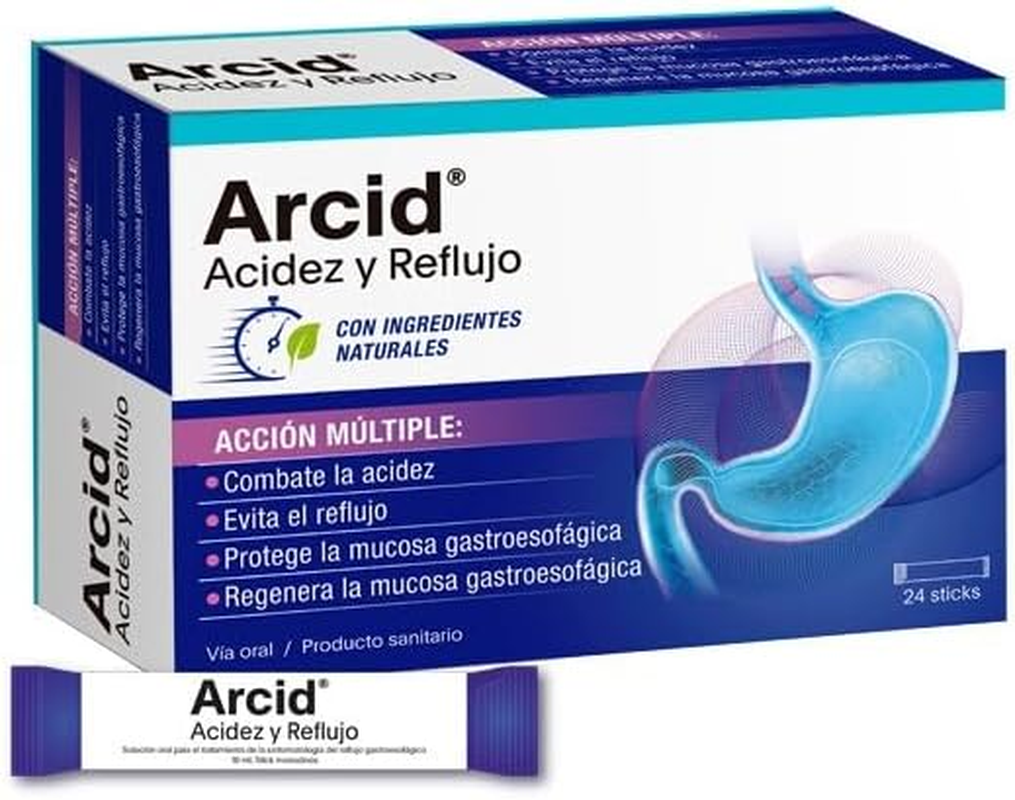 ACIDEZ Y REFLUJO 24 STICKS