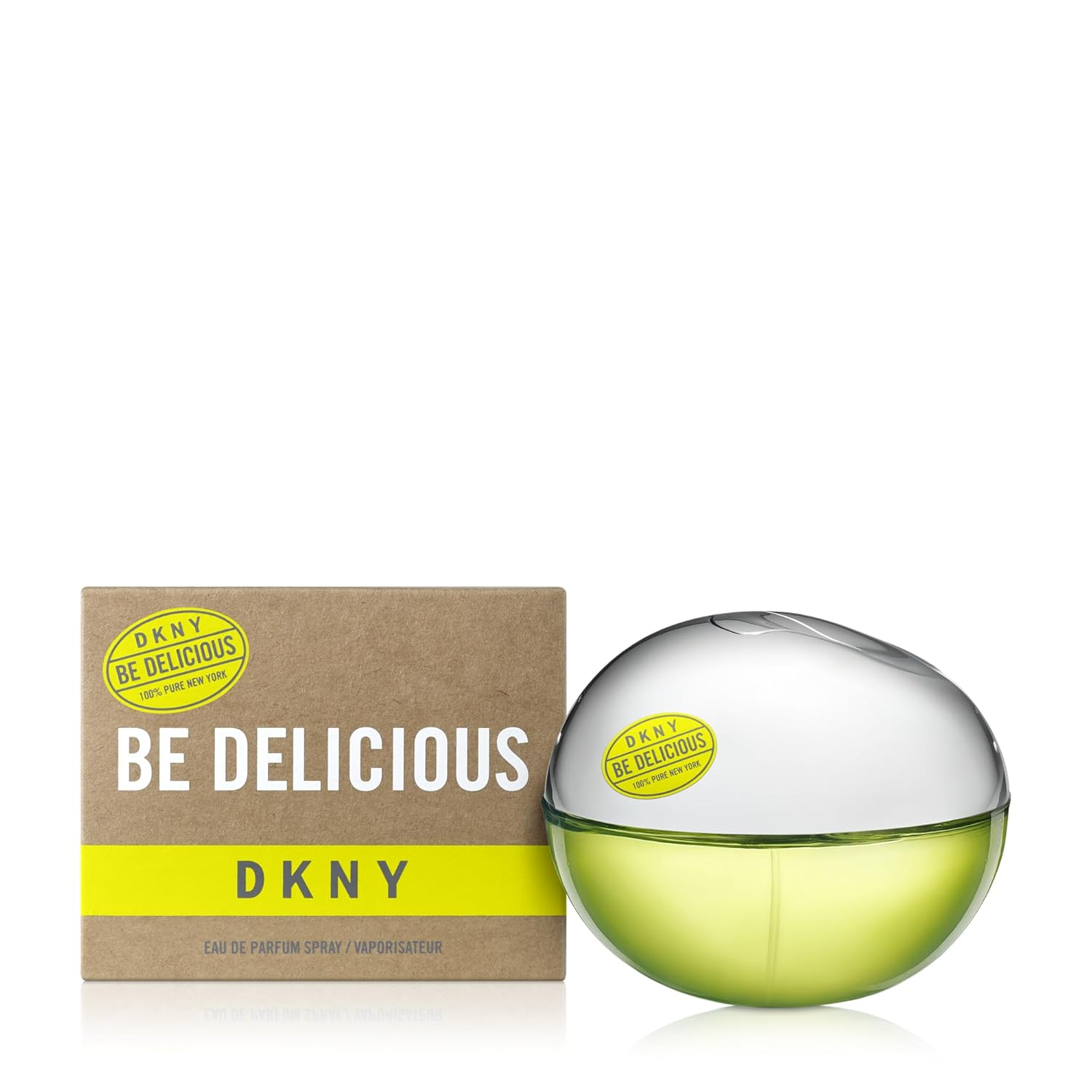 DKNY Be Delicious 100% Pure New York, Eau De Parfum Para Mujer, Perfume Femenino