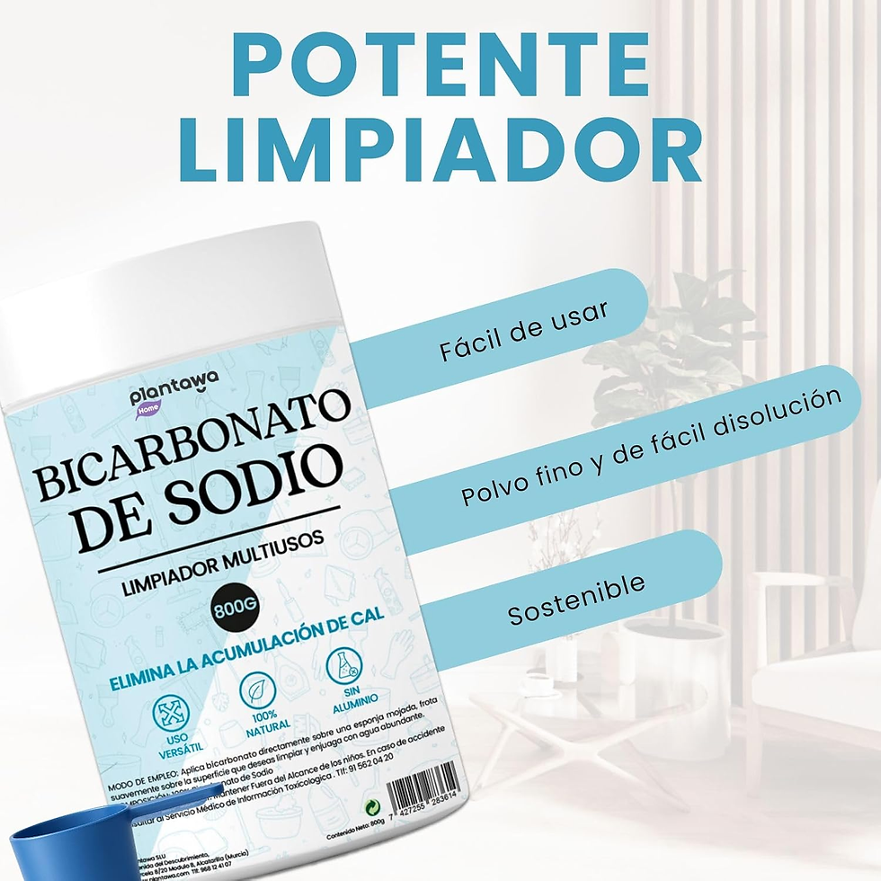 Miniatura: PLANTAWA Bicarbonato De Sodio 800G | Bicarbonato Para Limpieza Del Hogar | Multi