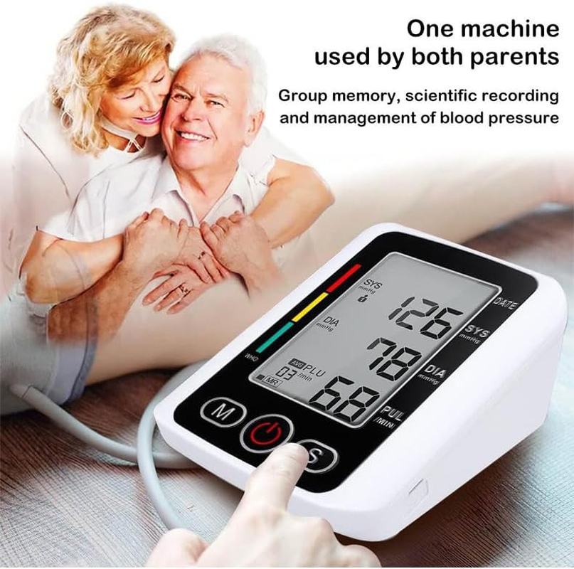 Miniatura: Tensiómetro De Brazo - Monitor De Tensión Con Modo Dual Usuario 2 X 99 Memorias,