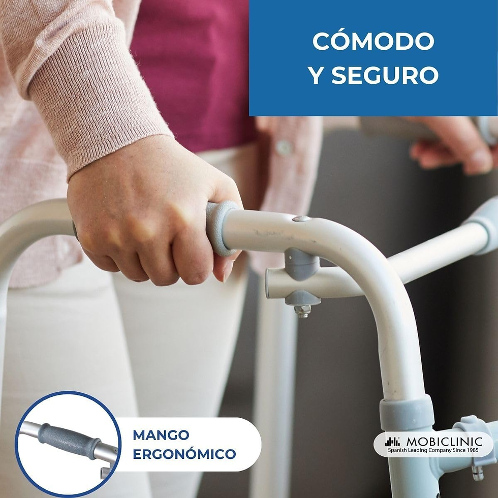 Miniatura: Mobiclinic®, Andador Para Ancianos, Plegable, Ligero, Sin Ruedas, Estrecho, Cont