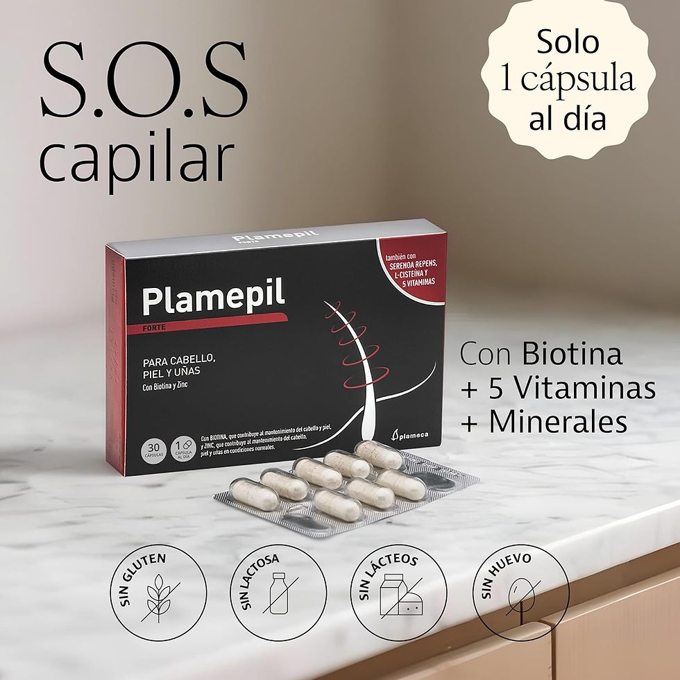 Miniatura: Plameca Plamepil Forte Mantén Tu Cabello, Piel Y Uñas Con Serenoa Repens, L-Cist