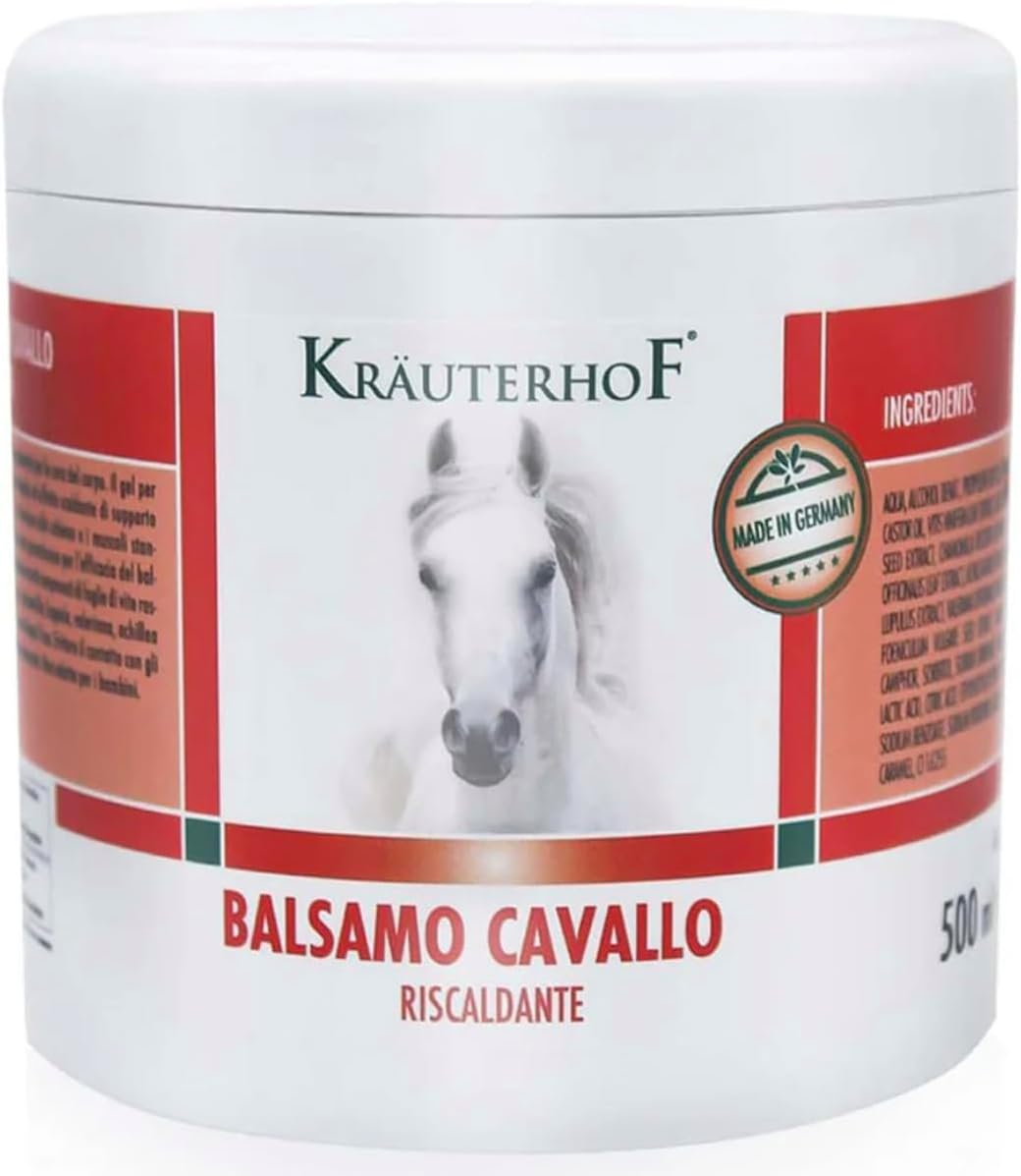 Kräuterhof Bálsamo De Caballos Gel De Calentamiento Extra Fuerte 500Ml