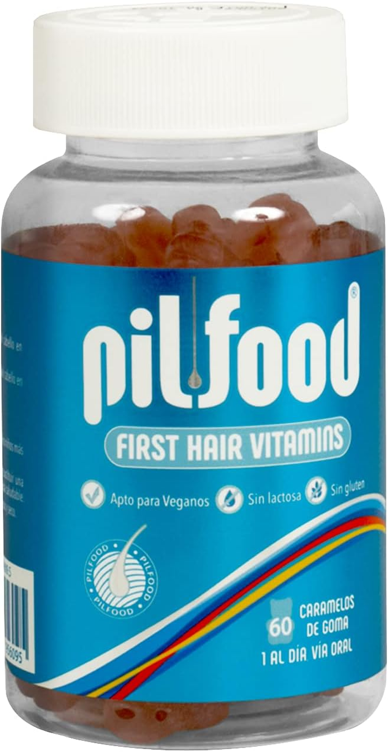 Pilfood Hair Vitaminas Gummies Contra La Caída Del Cabello - Gominolas Tratamien