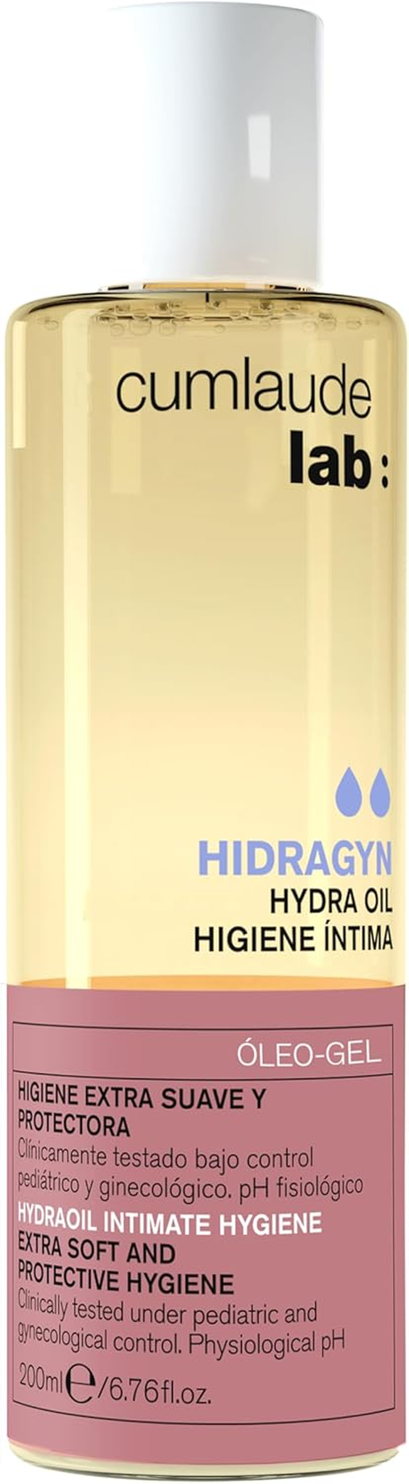 Cumlaude Lab - Hydra Oil Higiene Íntima, Aceite Limpiador Íntimo Hidratante, Ali