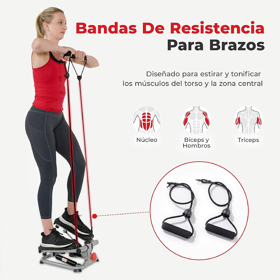 Miniatura: Sunny Health & Fitness Mini Steppers Para Ejercicio, Escalones De Bajo Impacto, 