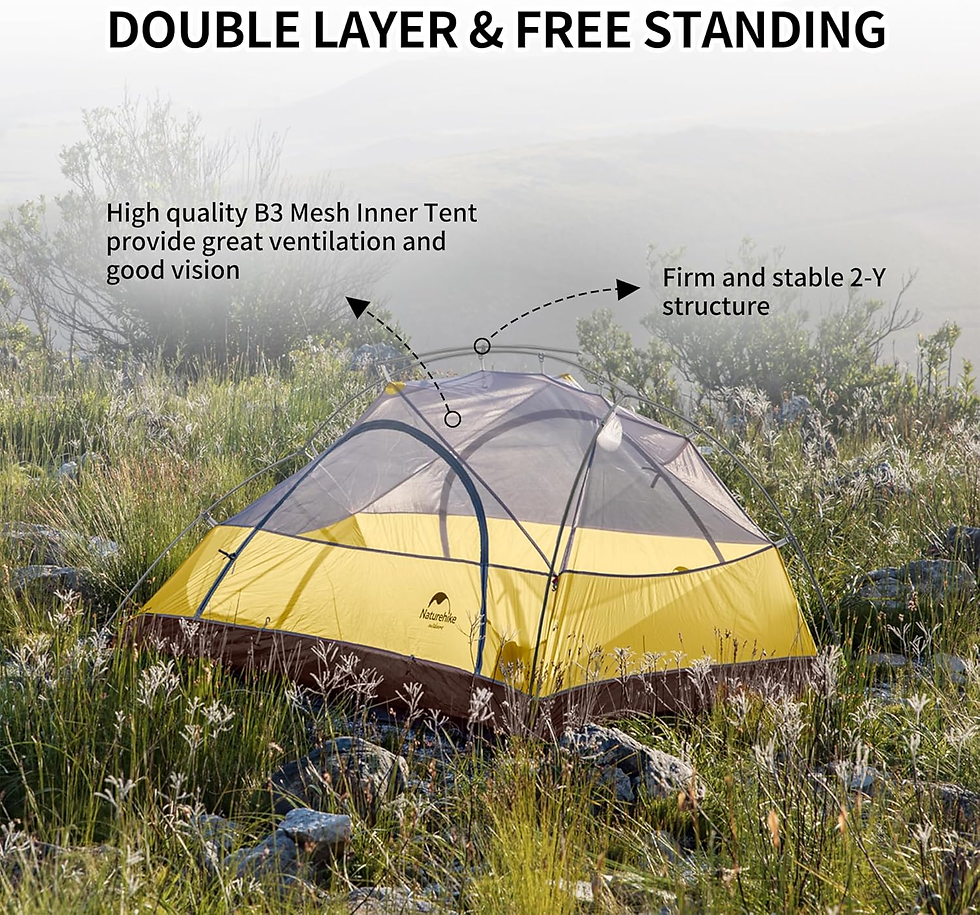 Miniatura: Naturehike Tienda De Campaña Ligera Star-River 2 Personas Mochila Tienda De Camp