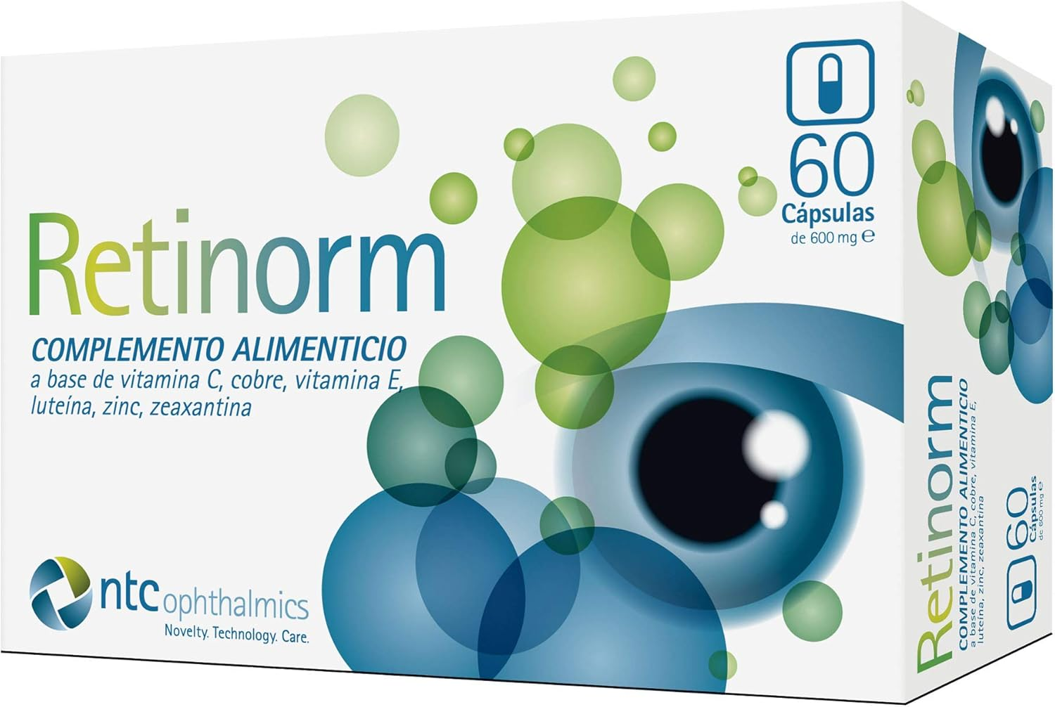 RETINORM Complemento Alimenticio 60 Cápsulas 600Mg