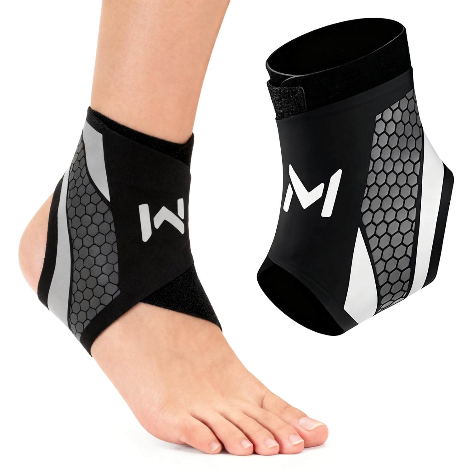 Tobillera Y Tobillera Ajustable Y Flexible, Vendaje Para Deporte, Fútbol, Correr