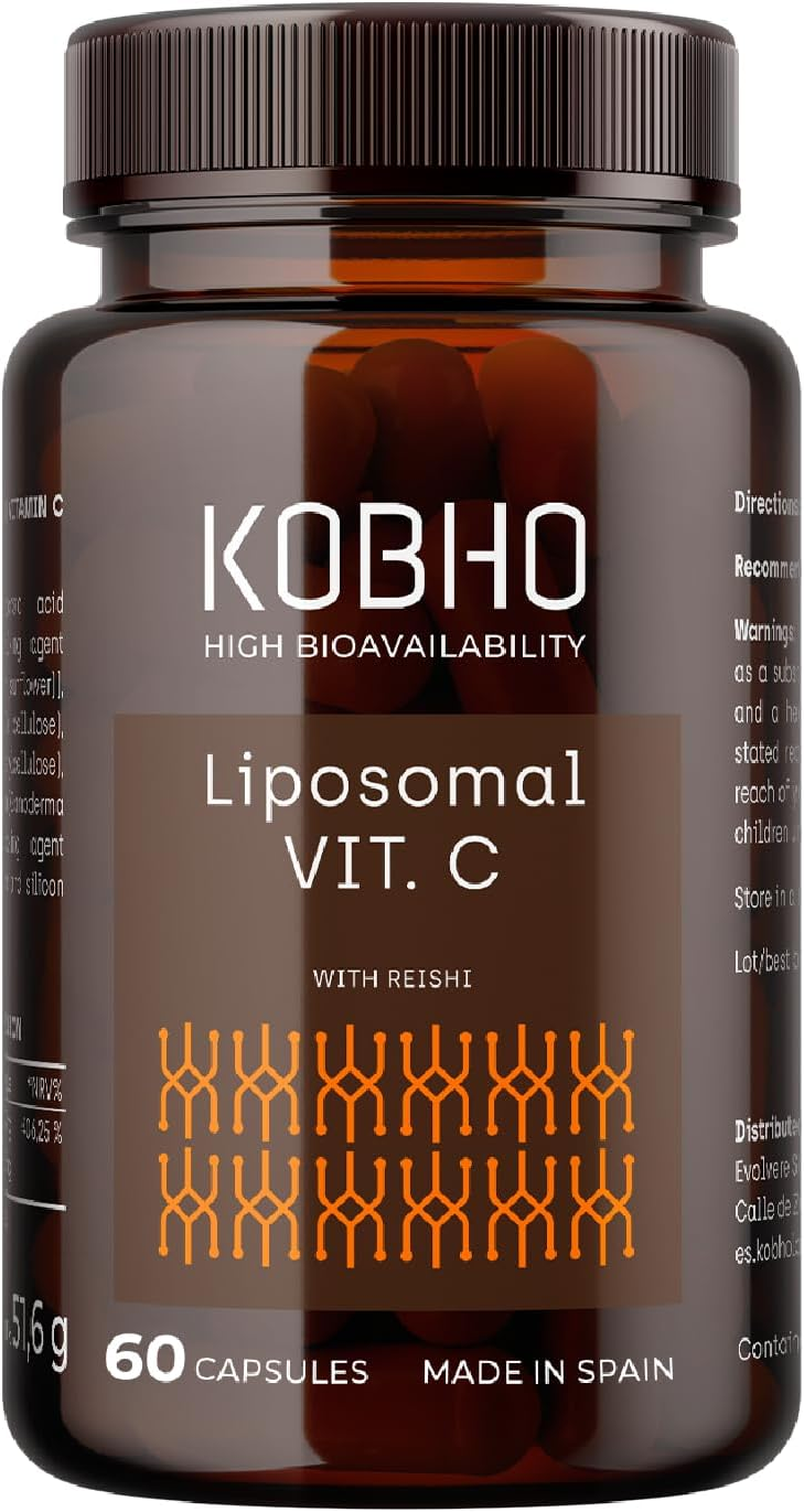 Vitamina C Liposomada Con Reishi Para Máximos Beneficios Inmunológicos - Potente