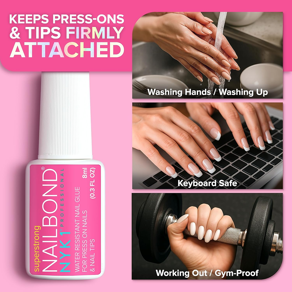 Miniatura: Pegamento Uñas Postizas Super Fuerte Para Uñas Acrílicas, Tips De Uñas Y Uñas a 
