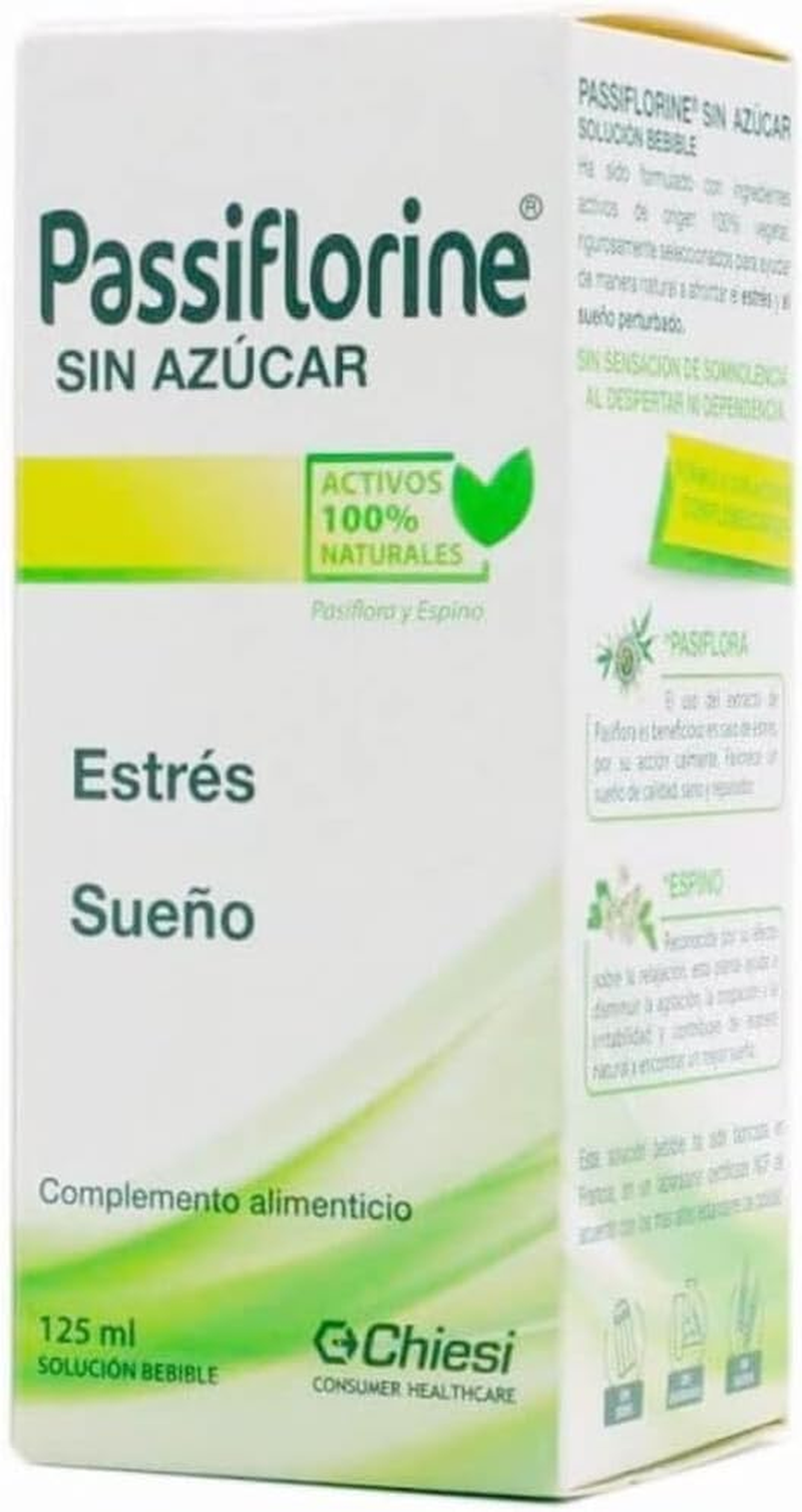 Chiesi Passiflorine Sin Azúcar, Ayuda a Afrontar El Estrés Y El Sueño Perturbado
