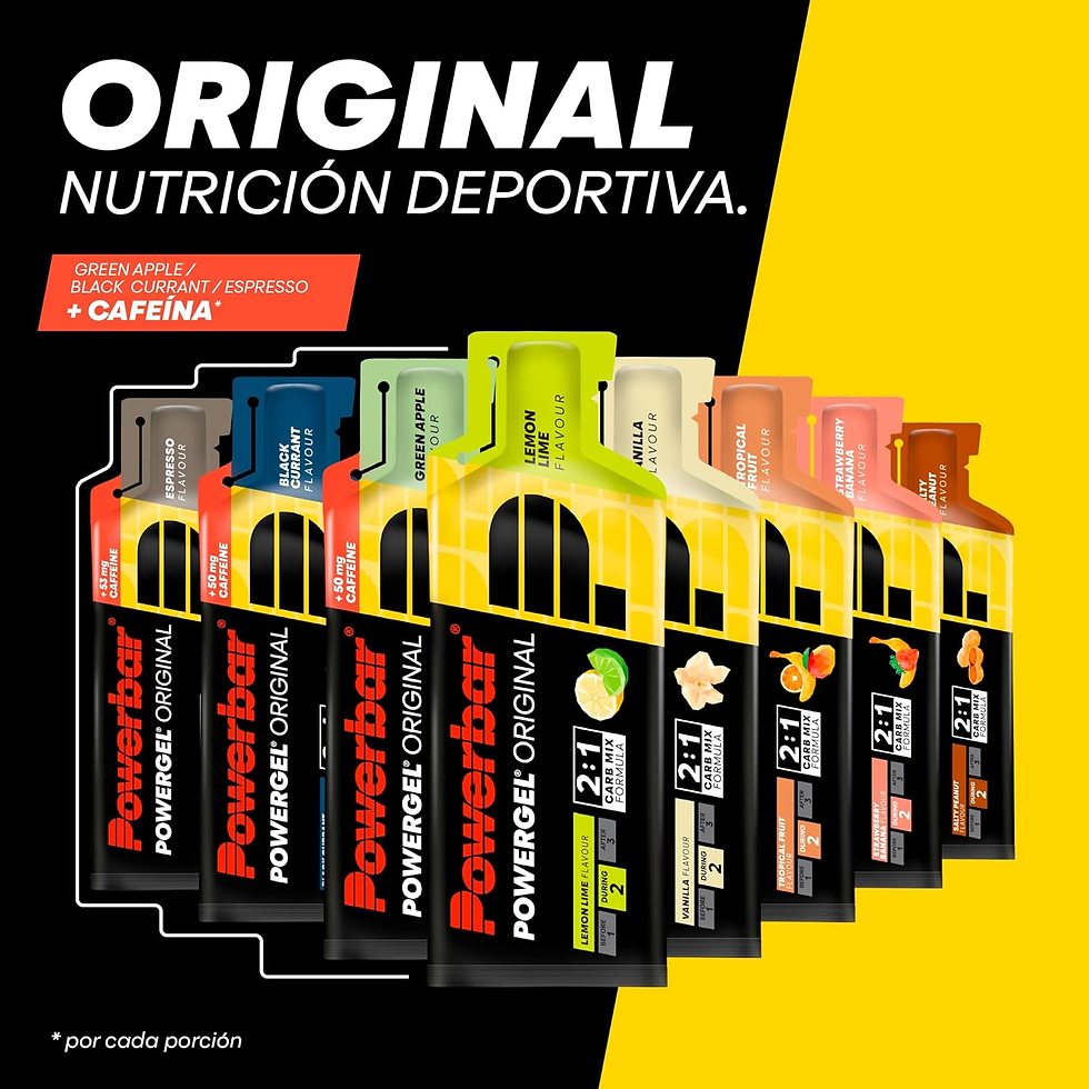 Miniatura: Powerbar - Powergel Original - Strawberry-Banana - 24X41G - Gel Energético Alto 
