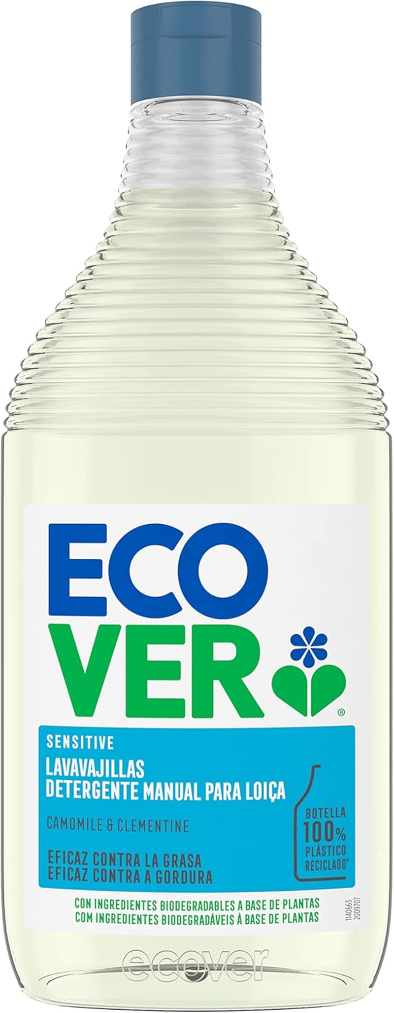 Ecover Lavavajillas Líquido Ecológico, Fragancia Camomile/Clementine, 450Ml