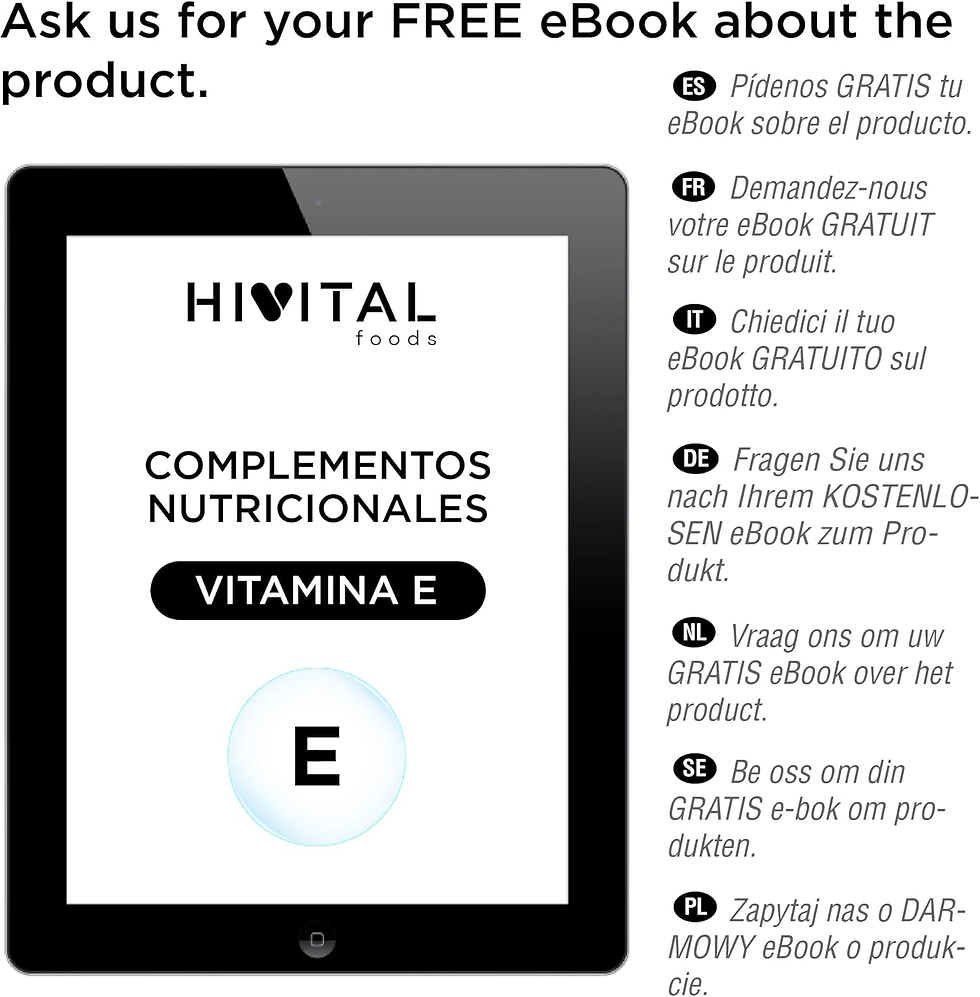 Miniatura: Vitamina E Natural 400 UI (D-Alfa Tocoferol). 200 Perlas Para Más De 6 Meses De 