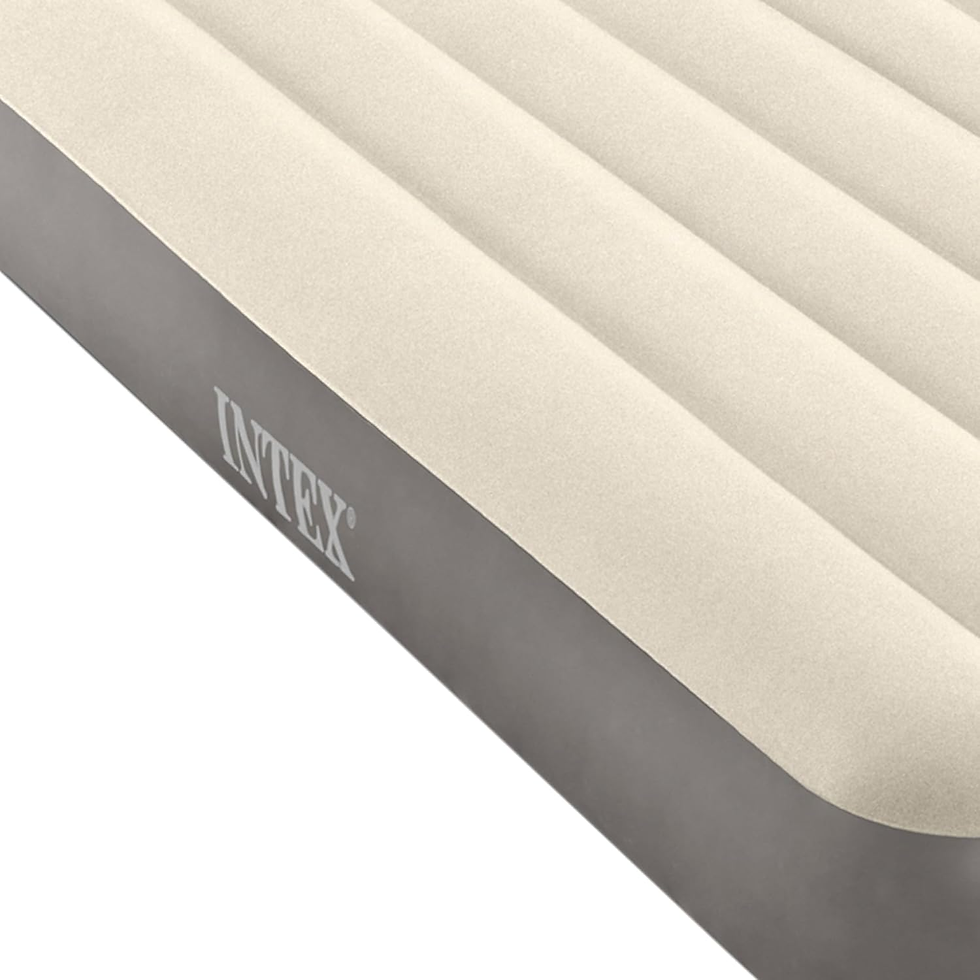 Miniatura: Intex 64103, Fibertech Deluxe High, Colchón Hinchable, Unisex Adulto, Multicolor