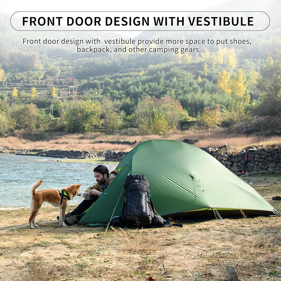 Miniatura: Naturehike Nube 1 Personas Domo Tienda Ultraligera Adecuado Para Camping Y Sende