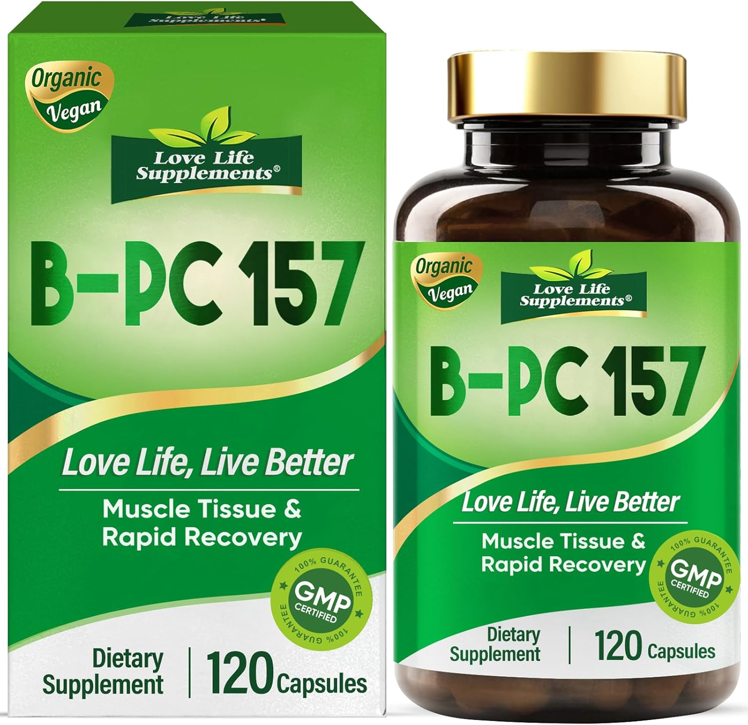 B_PC 157 1000Mg, Péptido Avanzado Para Protector Muscular, Vegano, Sin Gluten, A