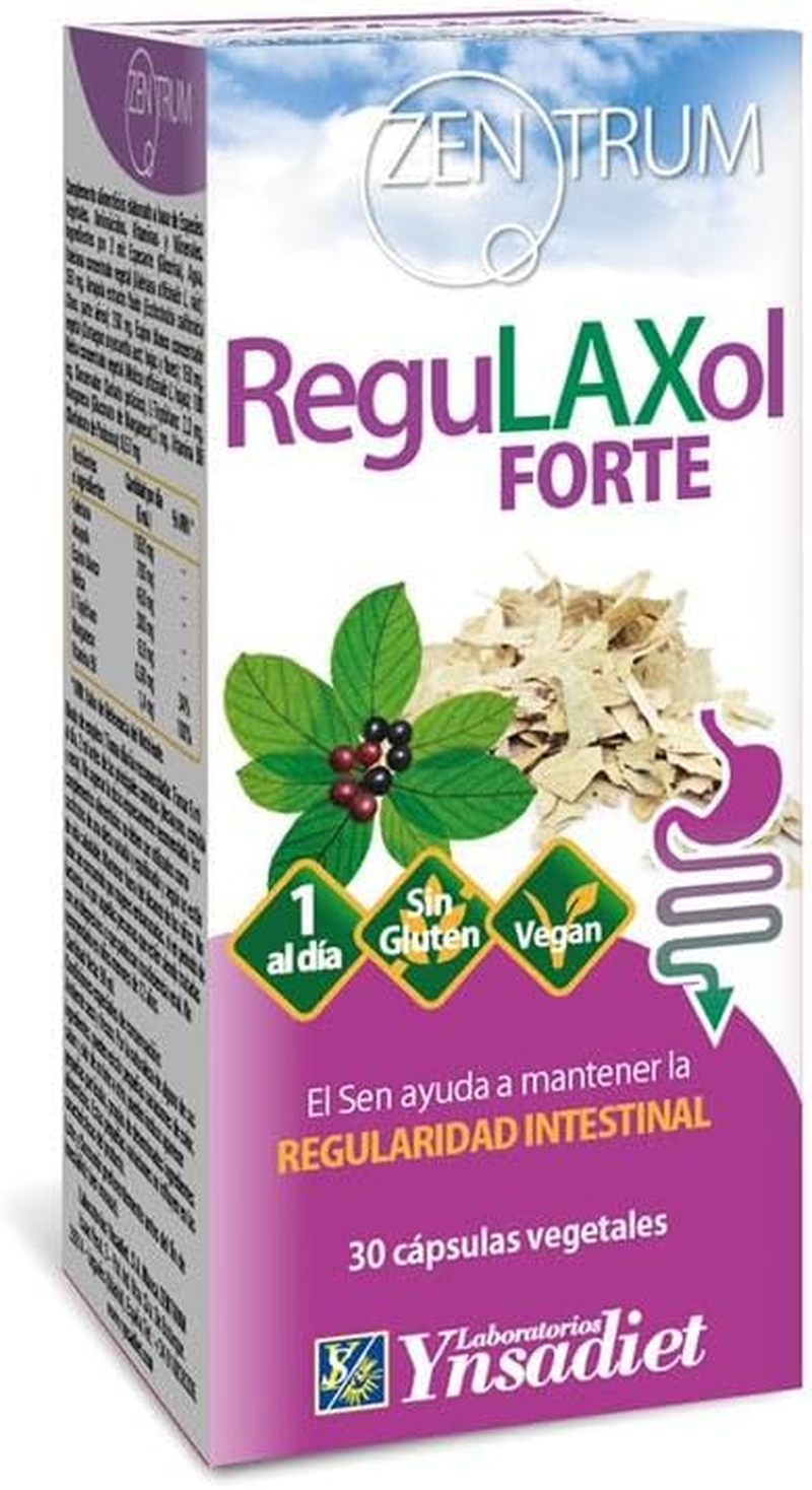 Regulaxol Laxante -Zentrum 30 Cápsulas De Ynsadiet