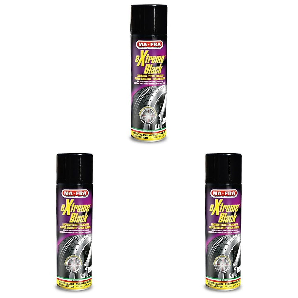 Miniatura: , Extreme Black, Spray Negro Para Neumáticos Ultrabrillante, Con Efecto Mojado, 