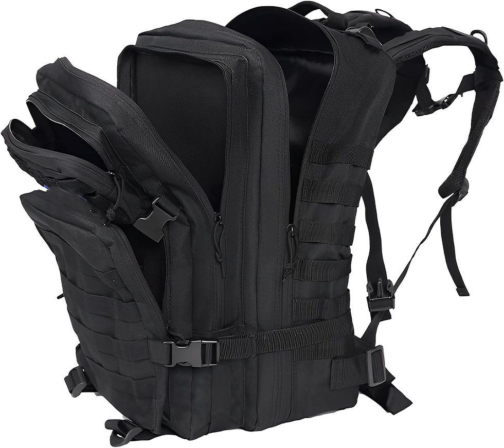 Miniatura: Mochila Táctica 45L Mochila Viaje Mochila Militar Mochilas De Pesca De Gran Capa