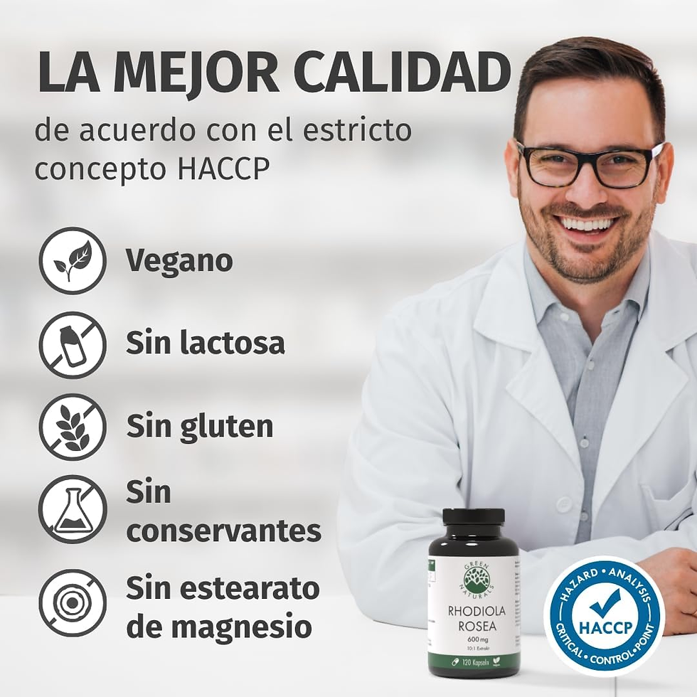 Miniatura: Green Naturals® Rhodiola Rosea – 6.000 Mg Por Dosis Diaria (Extracto 10:1) – Cáp