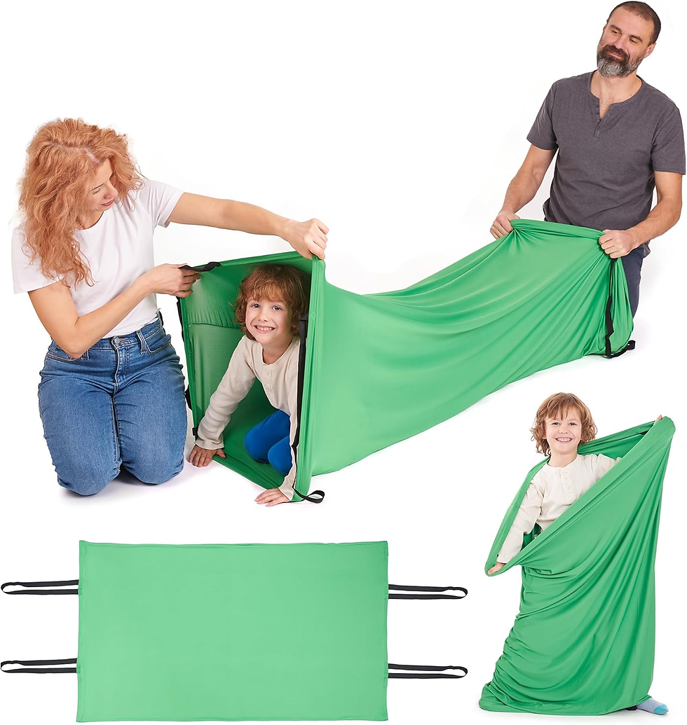Miniatura: Túnel De Tela Sensorial Para Niños, Juego De Compresión, Diferentes Edades
