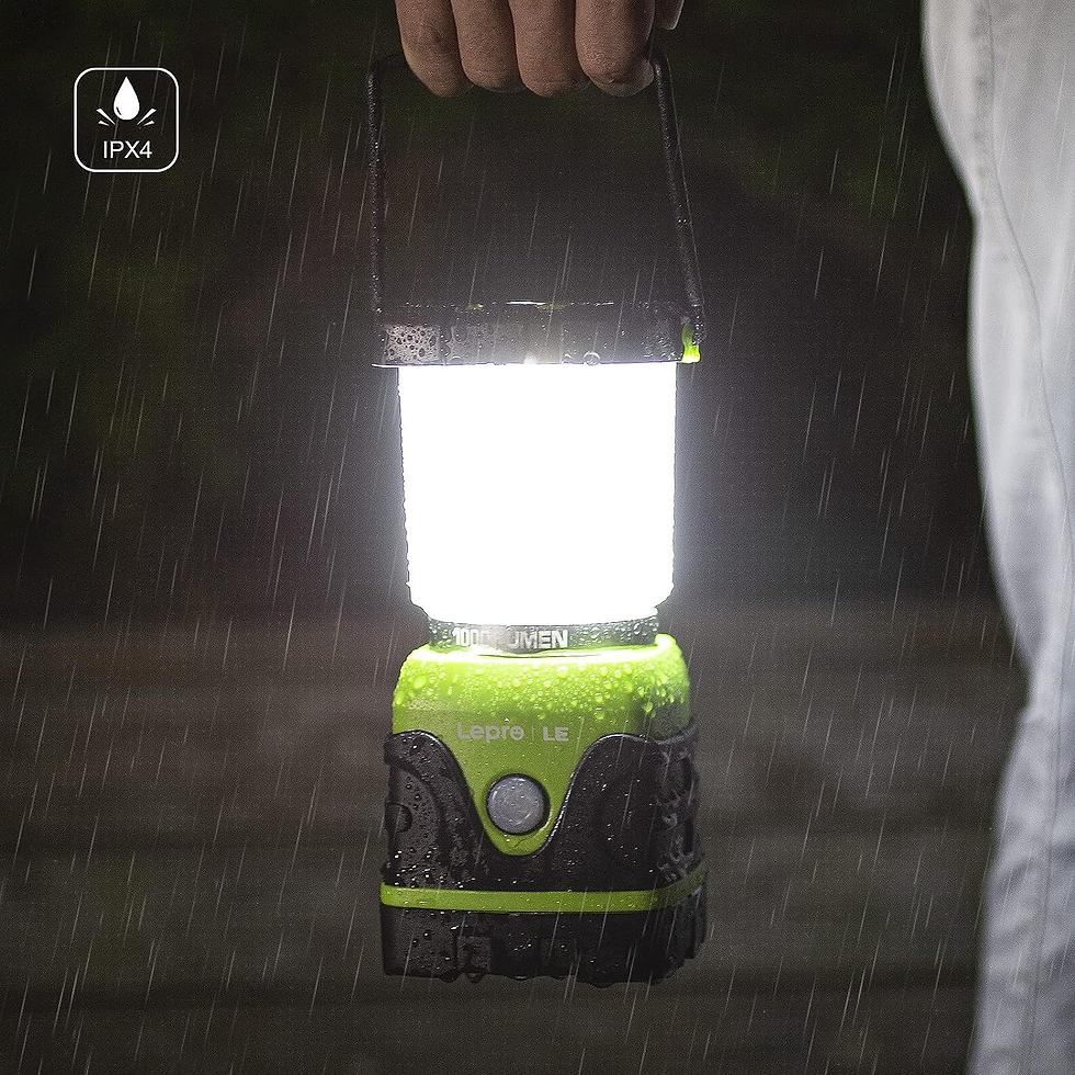 Miniatura: Lepro Linterna De Cámping Plias, Luz De Cámping 1000 LM, 4 Modos Luz De Emergenc