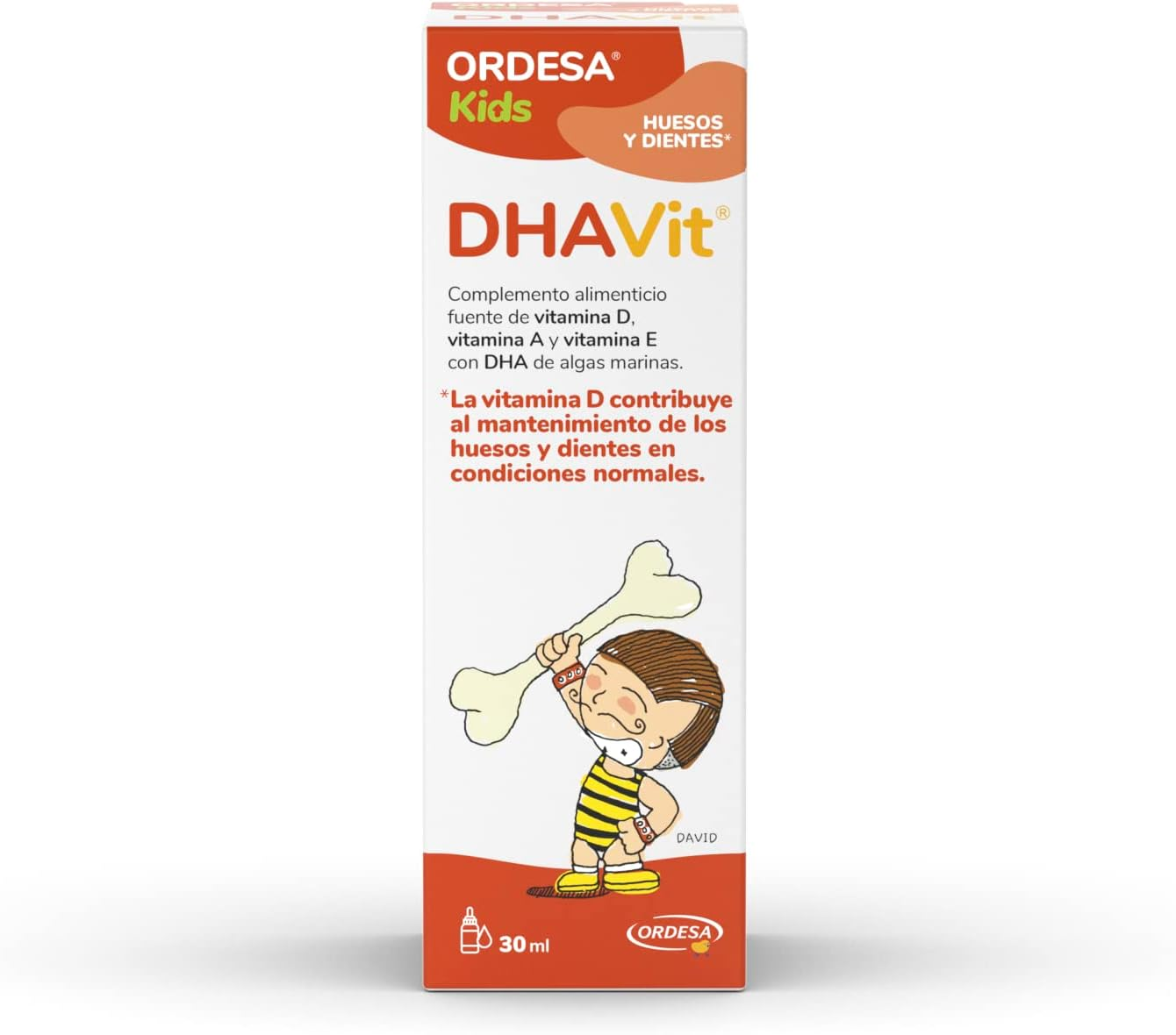 Ordesa | 30 Ml | Complemento Alimenticio Para El Desarrollo De Huesos En Niños,