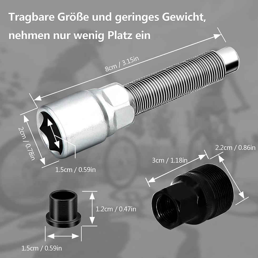 Miniatura: Extractor De Bielas Para Bicicleta, Universal, Plateado, Herramientas De Bicicle