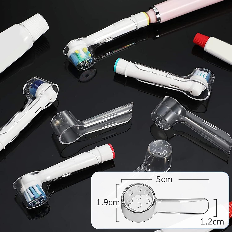Miniatura: 6PCS Fundas Para Cabezales, Cepillo De Dientes Eléctrico, Cubierta Compatible Co