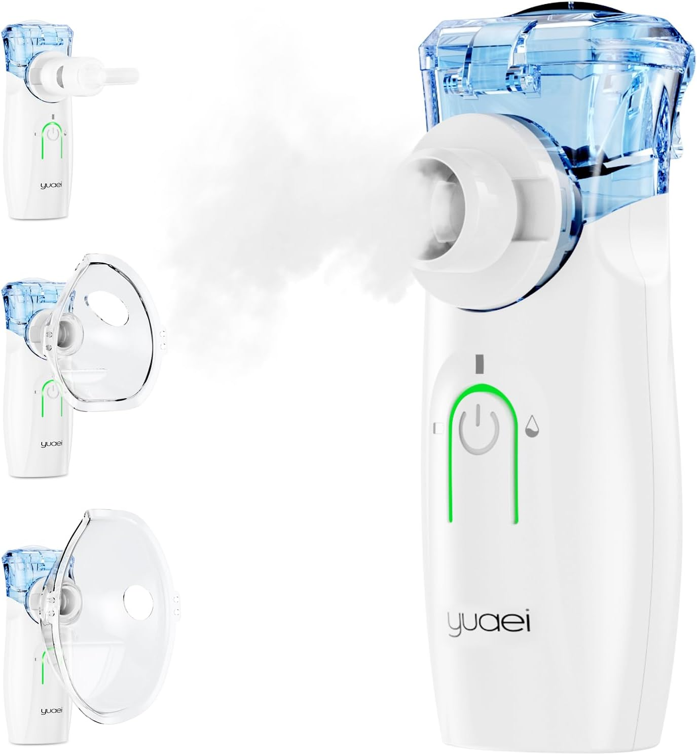 Nebulizador Portátil Para Bebé Niños Adultos: Fácil De Usar Y Limpiar Nebulizado