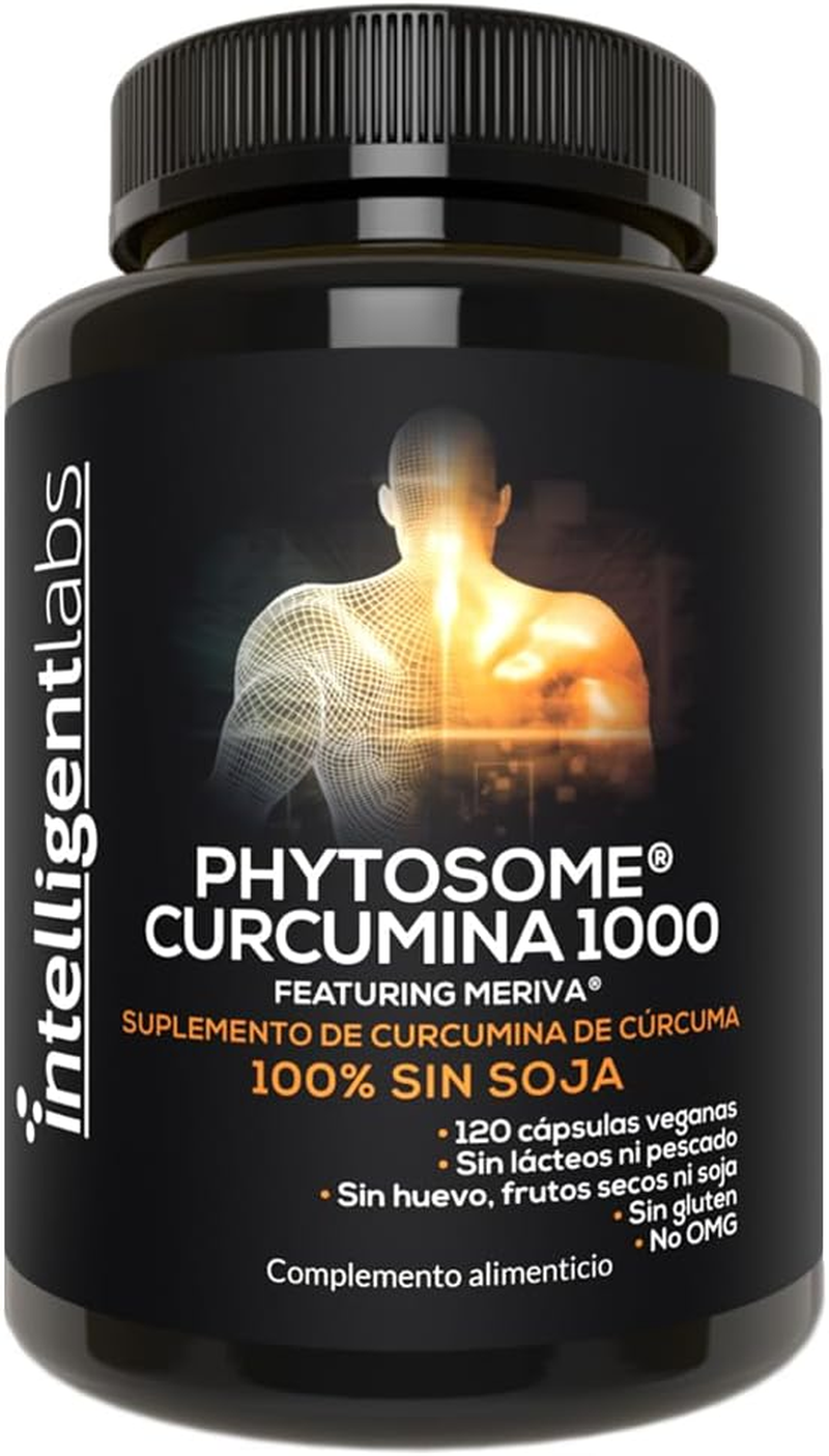 Complejo De Fitosoma De Curcumina Meriva De 1000Mg De Intelligent Labs, 2900% Me