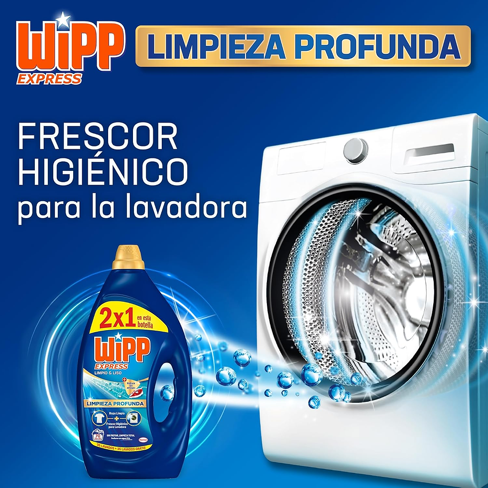 Miniatura: Wipp Express Limpieza Profunda Gel Limpio & Liso (3 X 3150 Ml), Detergente Lavad