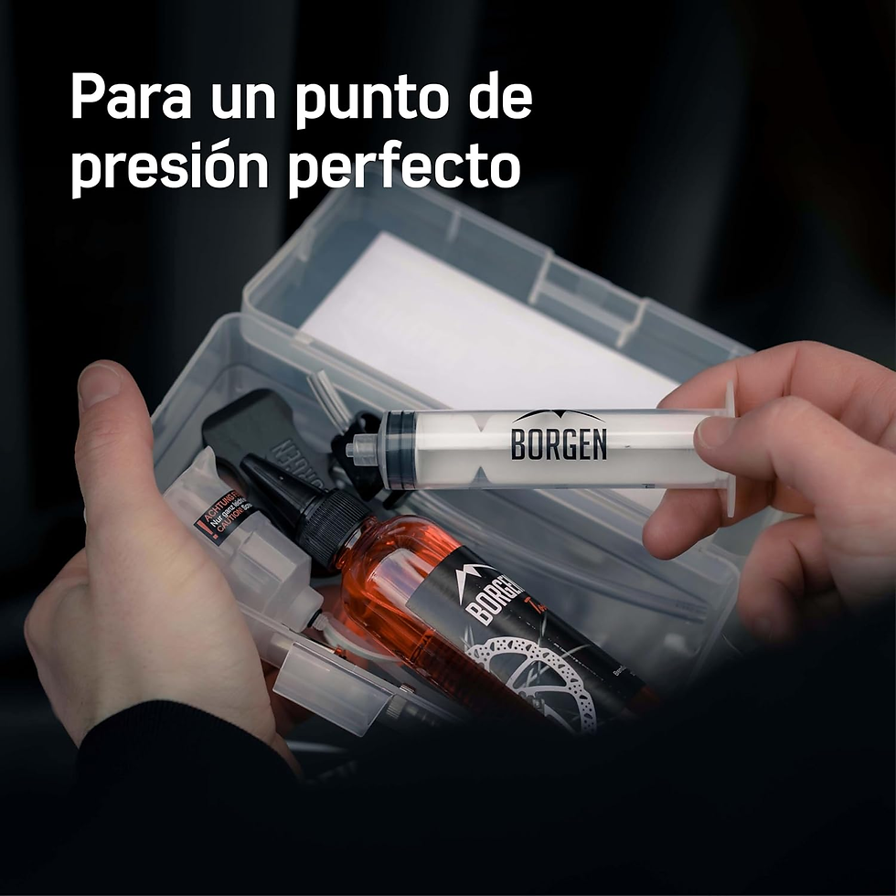 Miniatura: Borgen Kit De Purga De Frenos Para Frenos De Disco Hidráulicos Shimano, Kit De P
