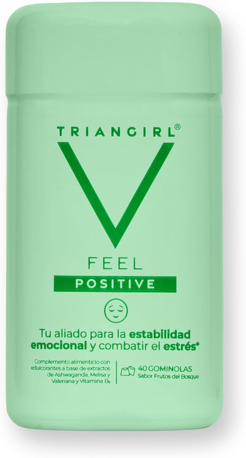 Feel Positive Complemento Alimenticio Con Ashwagandha, Vitamina B6, Melisa Y Val