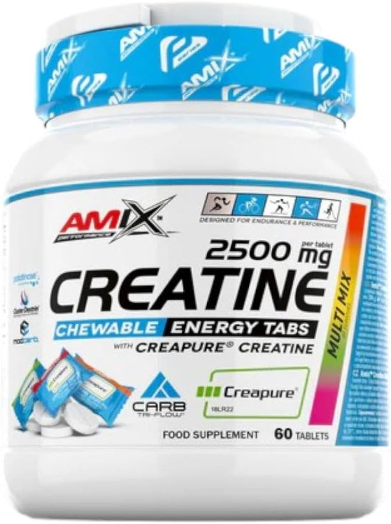Amix™ Performance Creatine 2500 Mg Chewable Energy Tabs – Creatina Monohidrato C