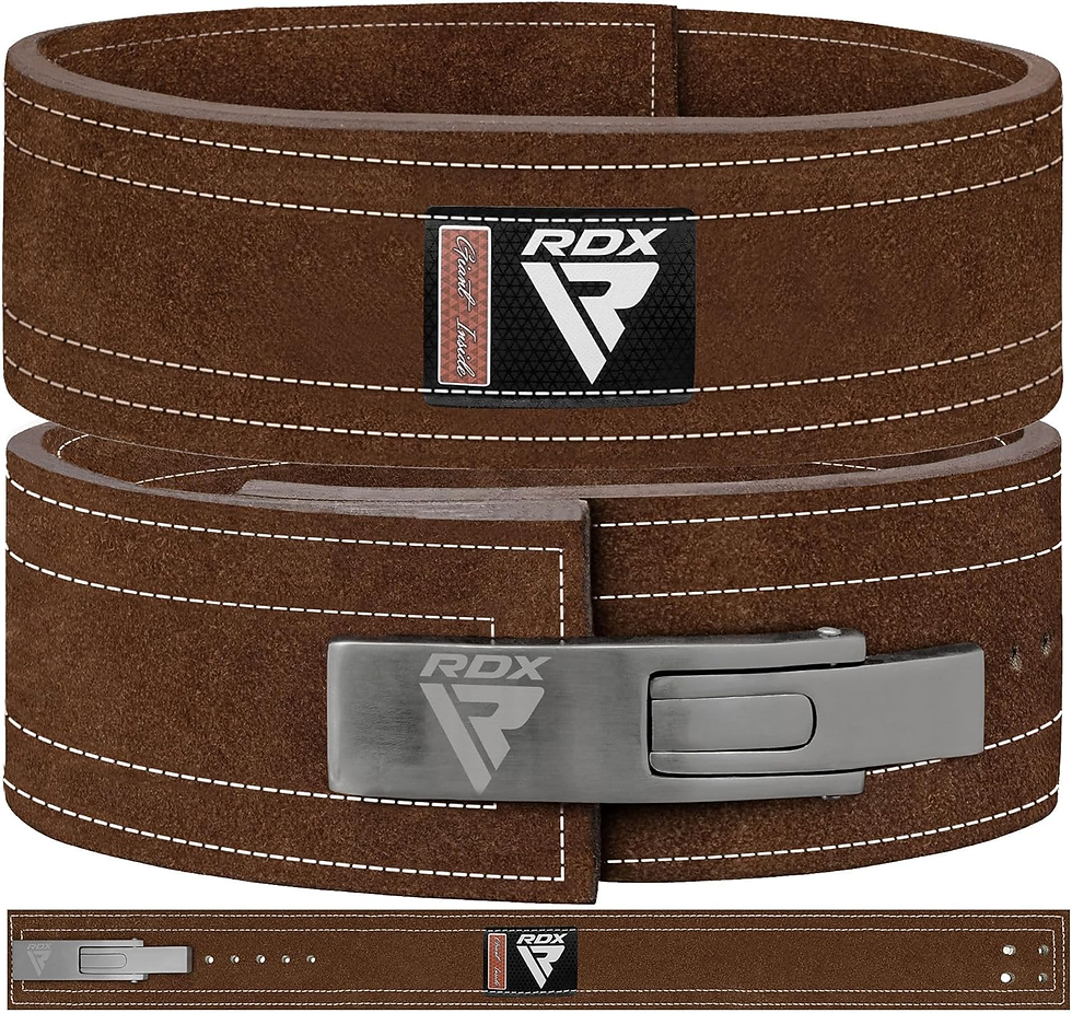 Miniatura: RDX 4” Gimnasio Cinturón Musculación Levantamiento De Pesas Powerlifting, Aproba