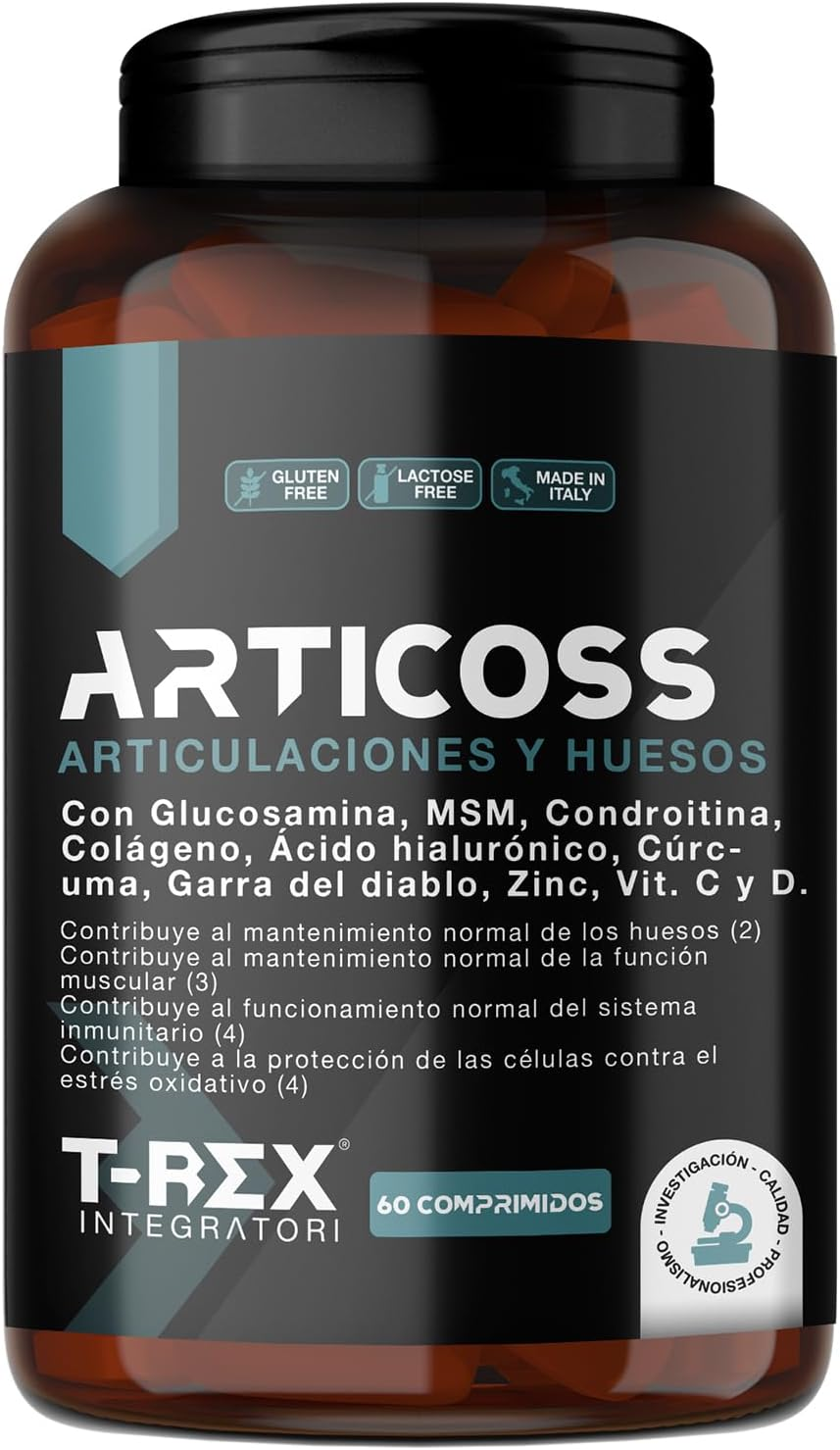 ARTICOSS Suplemento Para Articulaciones, Huesos Y Cartílagos Con Glucosamina, Co