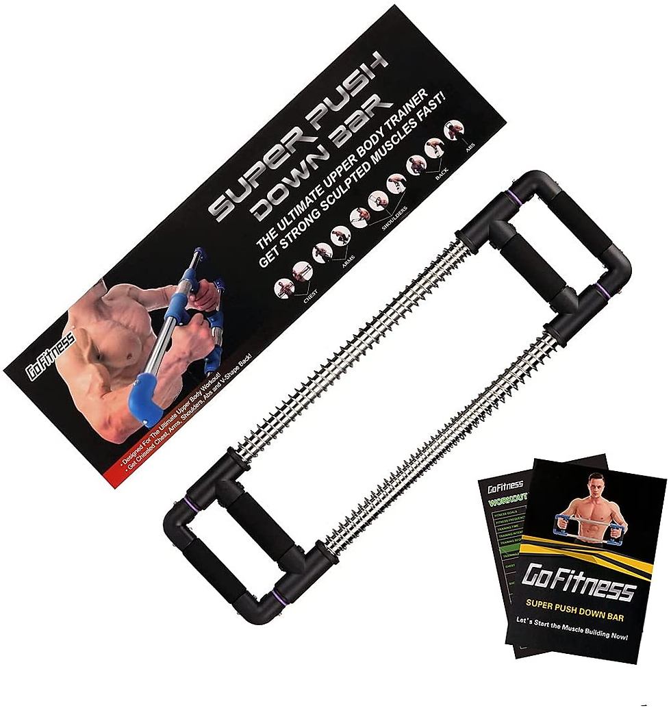 Miniatura: Push down Bar Máquina - Entrenador De Musculación Para Pectorales En Casa, Ejerc
