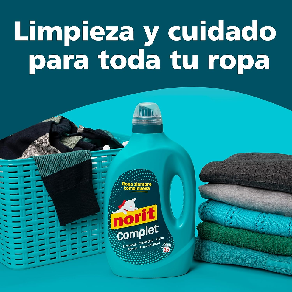 Miniatura: Norit Complet - Detergente Líquido Para Toda La Ropa, Máxima Limpieza Y Luminosi