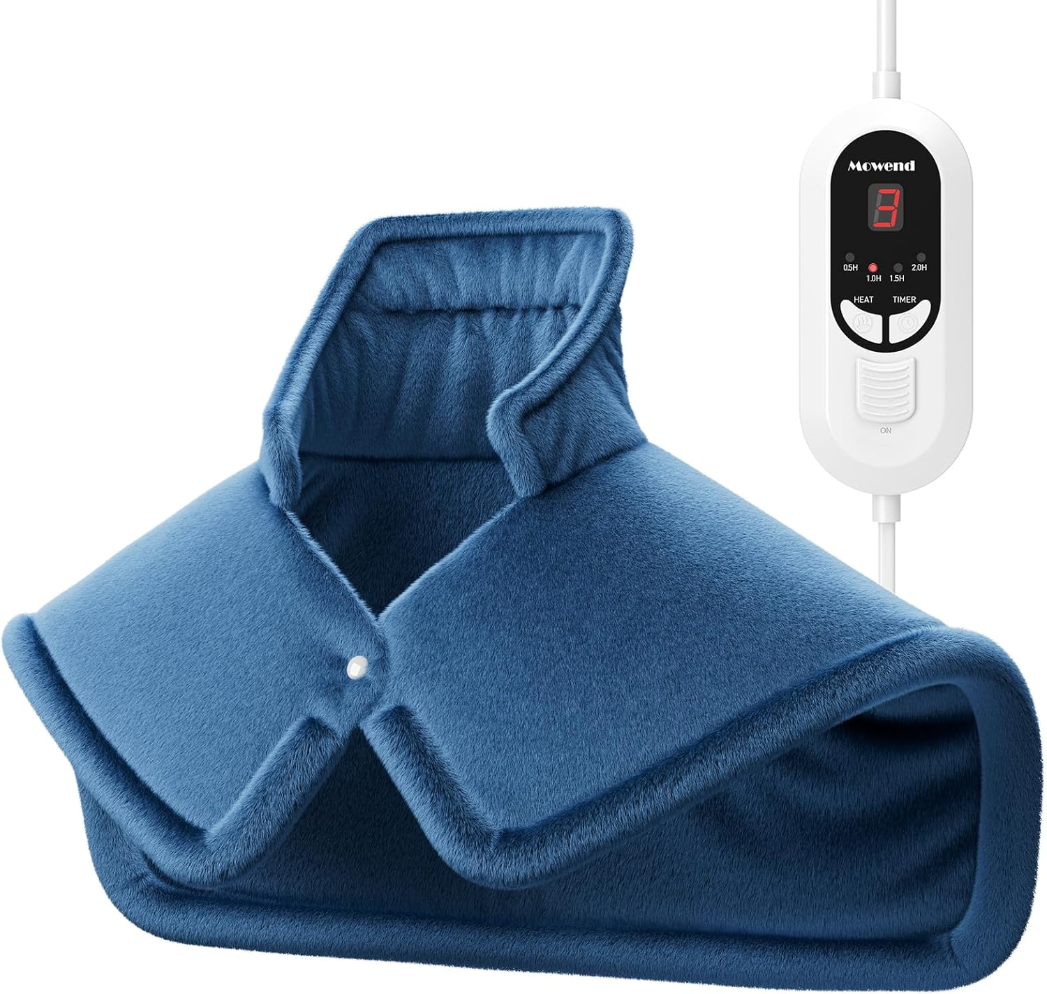 Almohadilla Térmica Eléctrica Para Cuello, Hombro Con Calentamiento Rápido, 6 Ni