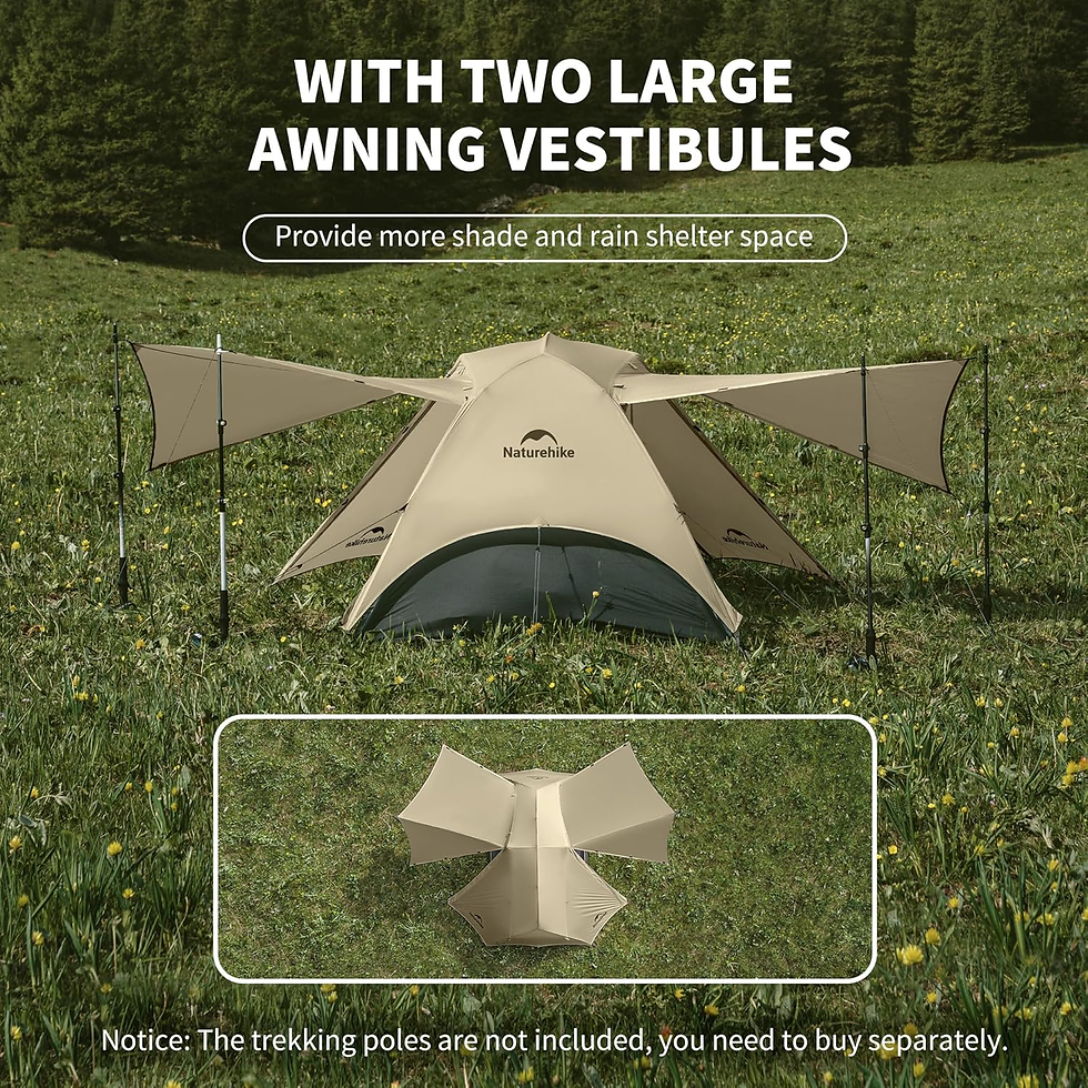 Miniatura: Naturehike Star River UL Tienda De Campaña Compacta 2 Personas Ultraligera Tiend