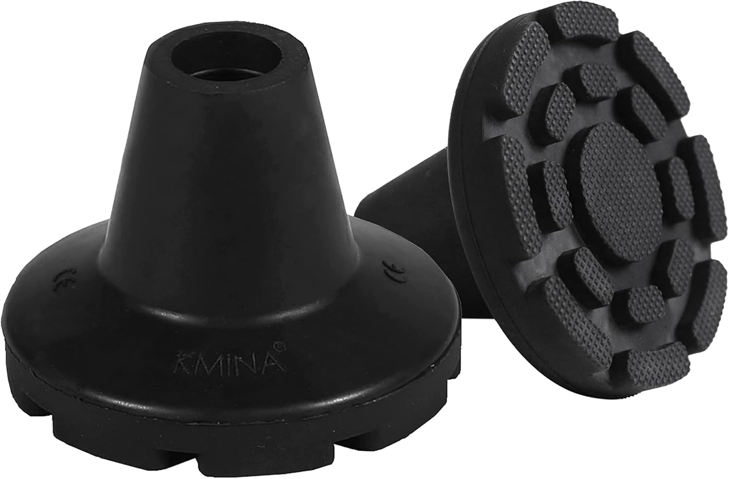 KMINA Tacos Muletas Antideslizantes 17Mm 18Mm 19Mm (X2 Uds), Conteras Anchas De