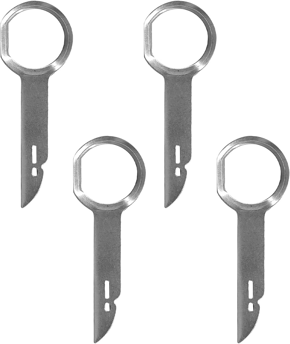 4 Piezas Herramientas Extraccion Radio Coche, Para Auto Disco Unidad Principal R