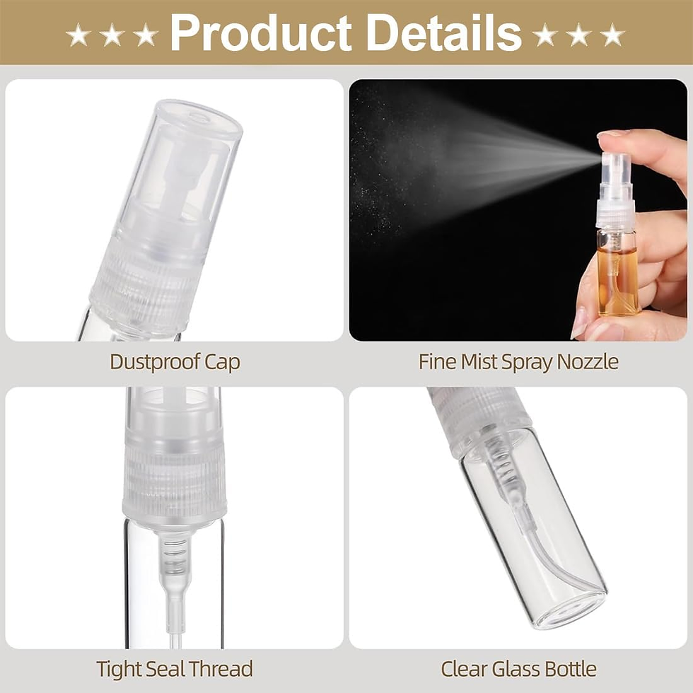 Miniatura: 3 Ml Decants Perfumes, 30 Pcs Frascos De Muestra De Perfume, Atomizadores De Per