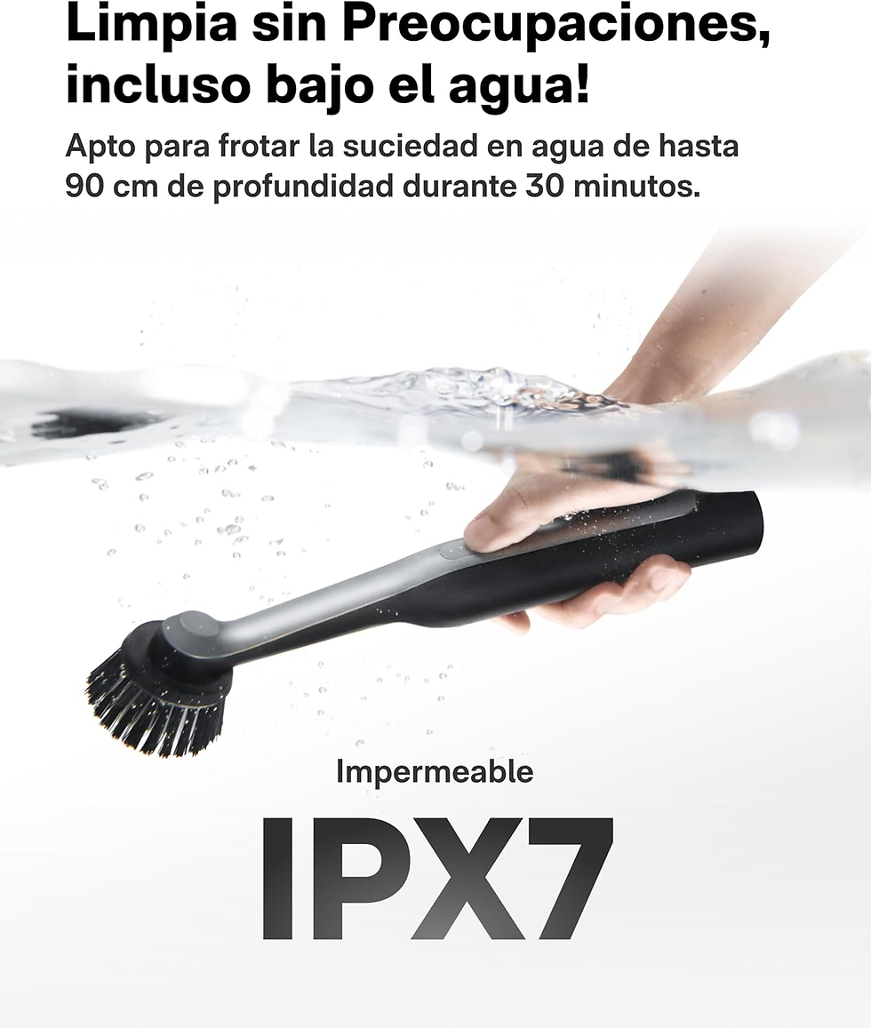 Miniatura: HOTO Wand™ Cepillos Limpieza Hogar Eléctrica, Cepillo Para Limpiar Juntas Recarg