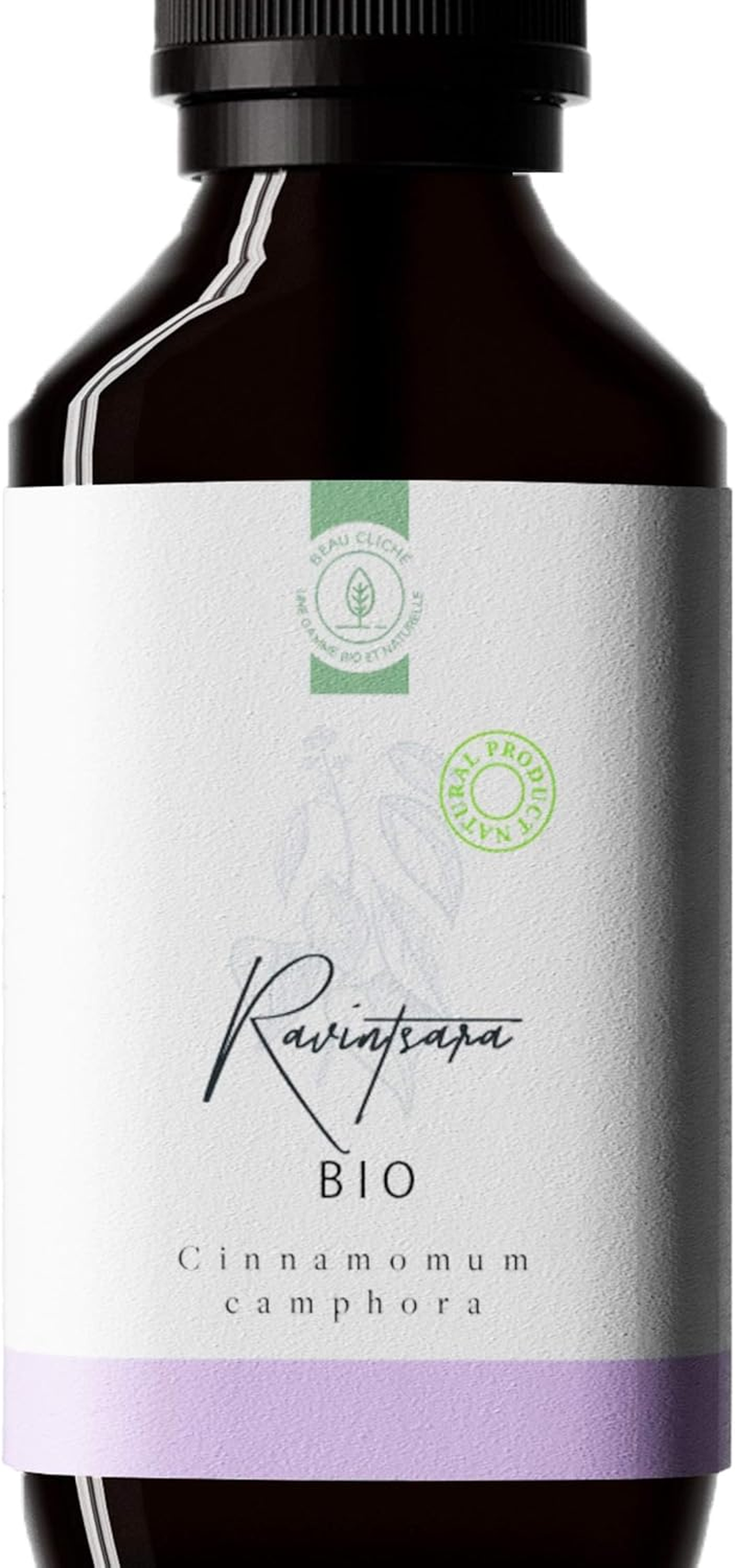 50Ml Aceite Esencial De Ravintsara BIO (Cinnamomum Camphora) - 100% Puro, Natura