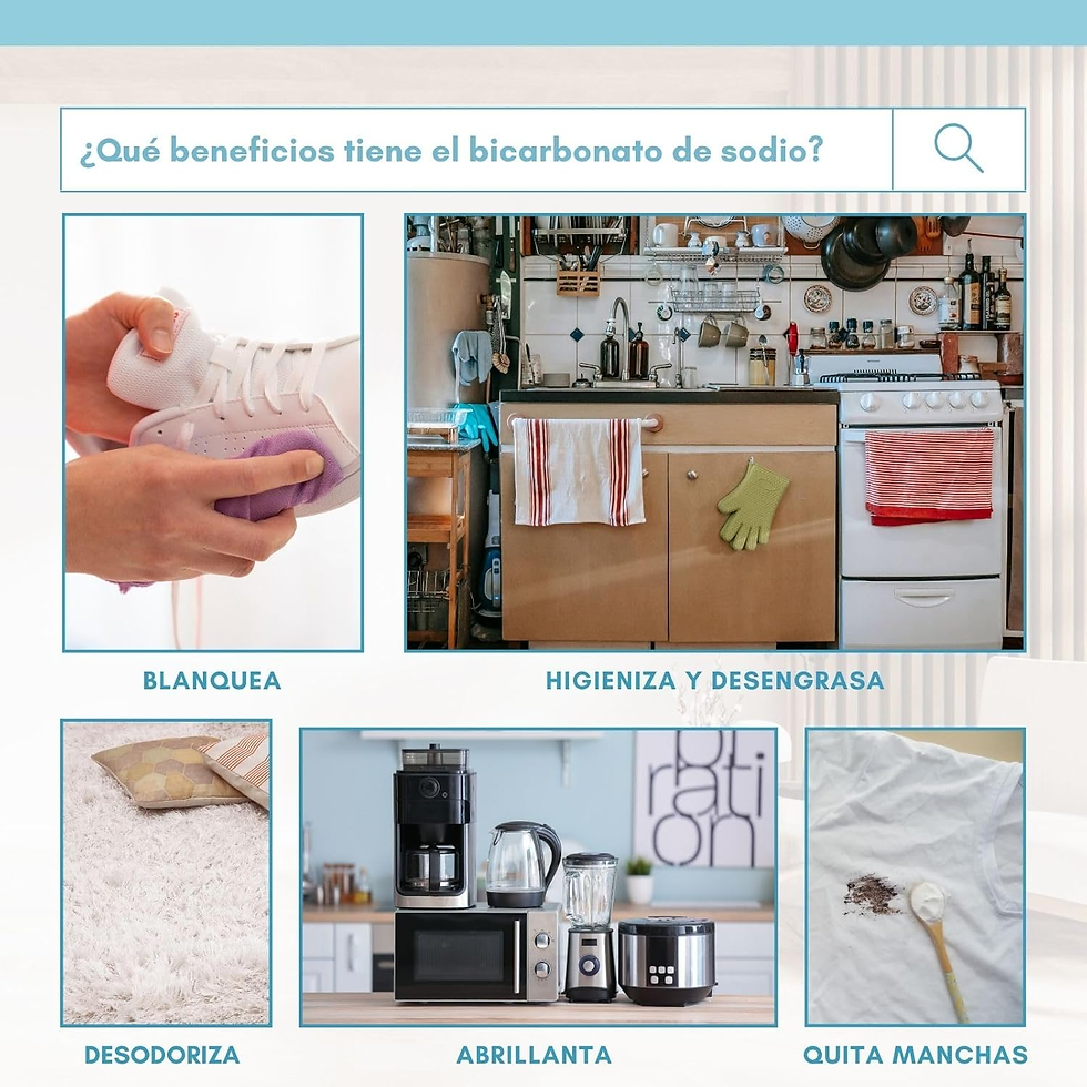 Miniatura: PLANTAWA Bicarbonato De Sodio 800G | Bicarbonato Para Limpieza Del Hogar | Multi